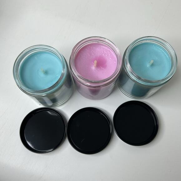 Bath & Body Works Candles 3 Single Wick Radiant Sky & Berry Fruit Punch 7 Oz - Picture 5 of 7